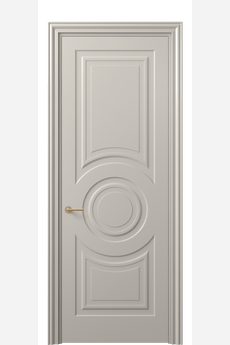 Дверь межкомнатная 8461 МСБЖ. Цвет Матовый светло-бежевый. Материал Гладкая эмаль. Коллекция Mascot. Картинка.