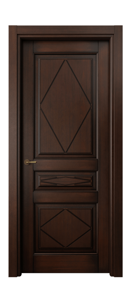 Межкомнатная дверь Тоскана Ромбо 6345 Бук тёмный с патиной  Цена 123999 ₽ | Volhovec