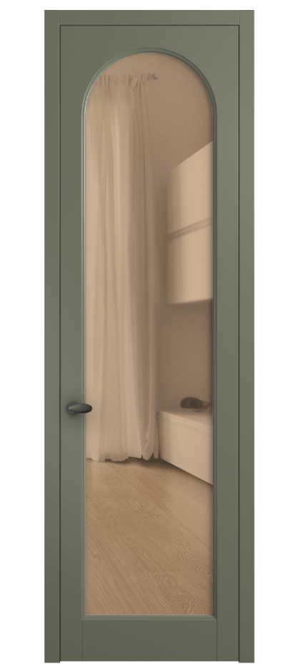 Дверь межкомнатная Palazzo 6804 Матовый оливковый тёмный Прозрачное оранжевое стекло, триплекс 0536 МОТ Цена 97029 ₽ Наличники уже входят в базовый комплект. Фабрика дверей Волховец 8 (800) 551 43 19 Межкомнатная дверь Palazzo 6804 Матовый оливковый тёмный Прозрачное оранжевое стекло, триплекс Цена 97029 ₽ | Volhovec