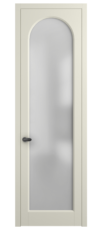 Межкомнатная дверь Palazzo 6804 Матовый молочно-белый Сатинированное стекло Цена 97029 ₽ | Volhovec