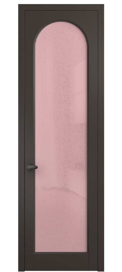 Дверь межкомнатная Palazzo 6804 Матовый антрацит Фактурное розовое стекло "Лёд", триплекс 0536 МАН Цена 103029 ₽ Наличники уже входят в базовый комплект. Фабрика дверей Волховец 8 (800) 551 43 19 Межкомнатная дверь Palazzo 6804 Матовый антрацит Фактурное розовое стекло "Лёд", триплекс Цена 103029 ₽ | Volhovec