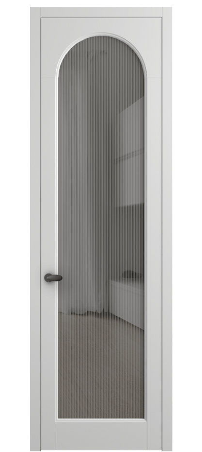 Дверь межкомнатная Palazzo 6804 Матовый белоснежный Рифлёное серое стекло "Moru", триплекс 0536 МБЛ Цена 105029 ₽ Наличники уже входят в базовый комплект. Фабрика дверей Волховец 8 (800) 551 43 19 Межкомнатная дверь Palazzo 6804 Матовый белоснежный Рифлёное серое стекло "Moru", триплекс Цена 105029 ₽ | Volhovec