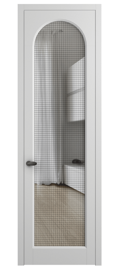 Дверь межкомнатная Palazzo 6804 Матовый белоснежный Декоративное стекло с сеткой "Mesh silver", триплекс 0536 МБЛ Цена 105029 ₽ Наличники уже входят в базовый комплект. Фабрика дверей Волховец 8 (800) 551 43 19 Межкомнатная дверь Palazzo 6804 Матовый белоснежный Декоративное стекло с сеткой "Mesh silver", триплекс Цена 105029 ₽ | Volhovec