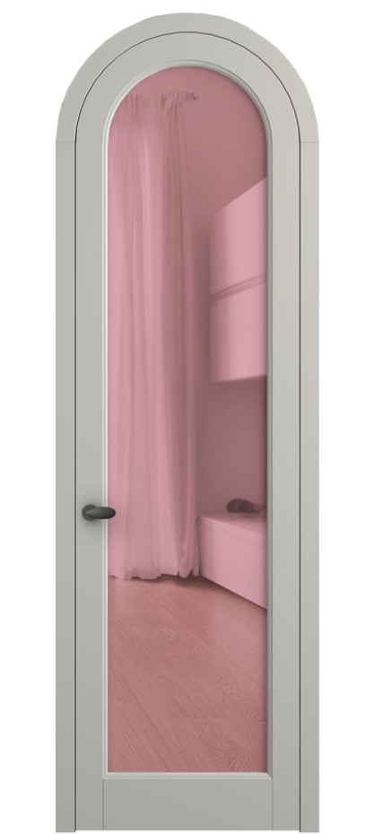 Дверь межкомнатная Palazzo 6814 Матовый тёплый серый Прозрачное розовое стекло, триплекс 0536R МТСР Цена 125159 ₽ Наличники уже входят в базовый комплект. Фабрика дверей Волховец 8 (800) 551 43 19 Межкомнатная дверь Palazzo 6814 Матовый тёплый серый Прозрачное розовое стекло, триплекс Цена 125159 ₽ | Volhovec