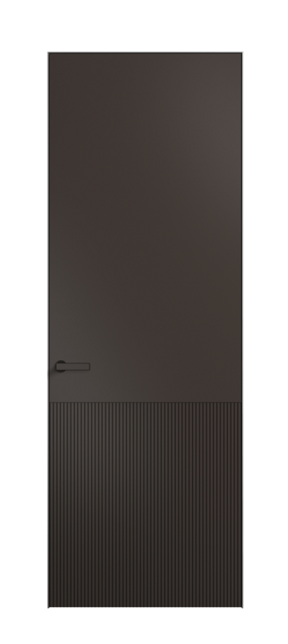 Межкомнатная дверь Velvet 8204 Матовый антрацит. Цена 67310  | Volhovec