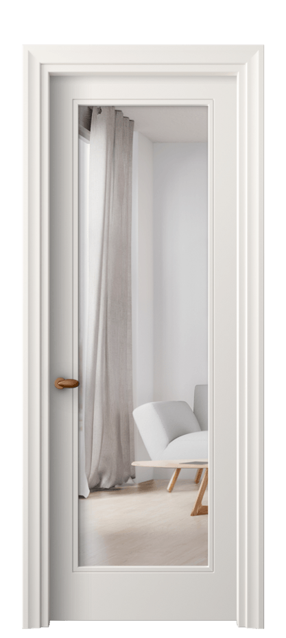 Дверь межкомнатная Esse 8502 Матовый пудровый белый Двустороннее зеркало, триплекс, 7 мм Фигурный универсальный наличник МПБЛ Цена 71500 ₽ Наличники уже входят в базовый комплект. Фабрика дверей Волховец 8 (800) 551 43 19 Межкомнатная дверь Esse 8502 Матовый пудровый белый Двустороннее зеркало, триплекс, 7 мм Цена 71500 ₽ | Volhovec