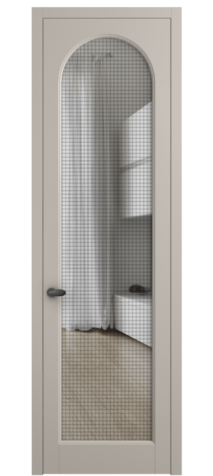 Дверь межкомнатная Palazzo 6804 Матовый светло-бежевый Декоративное стекло с сеткой "Mesh silver", триплекс 0536 МСБЖ Цена 105029 ₽ Наличники уже входят в базовый комплект. Фабрика дверей Волховец 8 (800) 551 43 19 Межкомнатная дверь Palazzo 6804 Матовый светло-бежевый Декоративное стекло с сеткой "Mesh silver", триплекс Цена 105029 ₽ | Volhovec