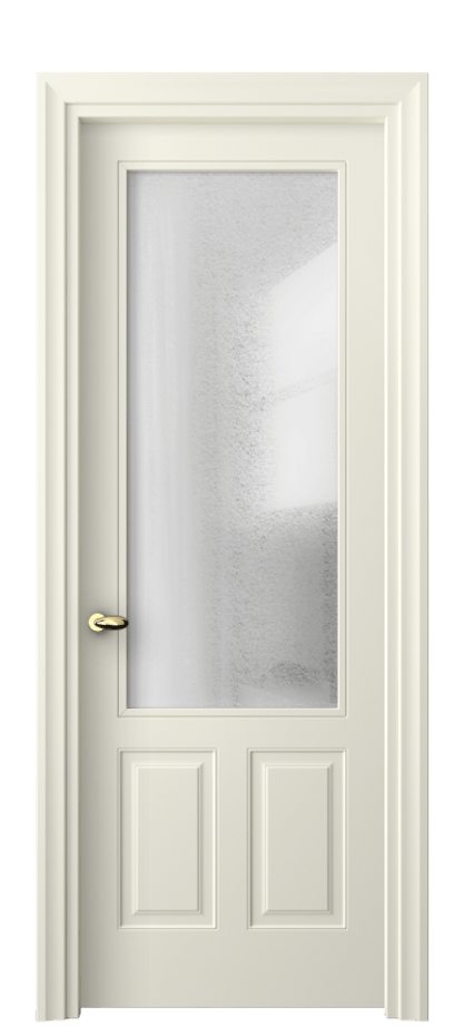 Дверь межкомнатная Esse 8522 Матовый молочно-белый Фактурное стекло "Лёд", триплекс, 8 мм Фигурный универсальный наличник ММБ Цена 57679 ₽ Наличники уже входят в базовый комплект. Фабрика дверей Волховец 8 (800) 551 43 19 Межкомнатная дверь Esse 8522 Матовый молочно-белый Фактурное стекло "Лёд", триплекс, 8 мм Цена 57679 ₽ | Volhovec