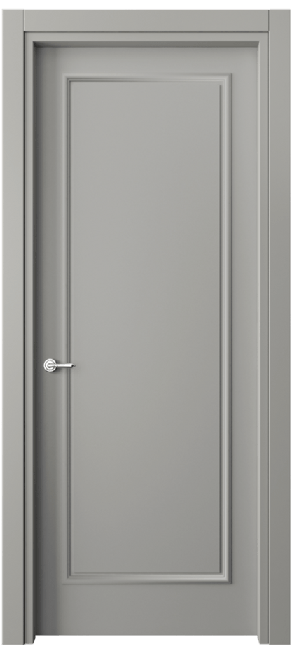 Межкомнатная дверь Paris 8101 Матовый нейтральный серый  Цена 60699 ₽| Volhovec