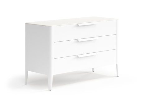 Мебель Комод Piega 3 ящика. Цвет Матовый светло-серый. Материал Гладкая эмаль. Коллекция Комод Piega 3 ящика. Фото. Мебель Комод Piega 3 ящика. Цвет Матовый светло-серый. Материал Гладкая эмаль. Коллекция Комод Piega 3 ящика. Картинка.