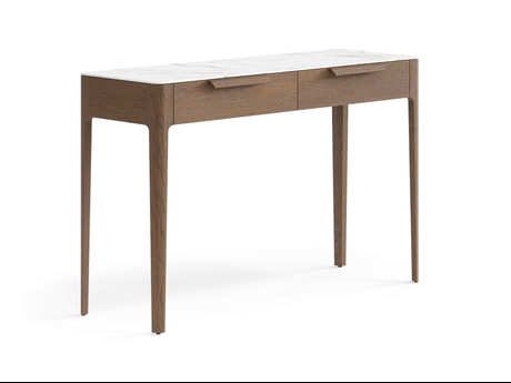 Мебель Консоль Piega 2 ящика. Цвет Дуб туманный матовый. Материал Массив дуба матовый. Коллекция Консоль Piega 2 ящика. Фото. Мебель Консоль Piega 2 ящика. Цвет Дуб туманный матовый. Материал Массив дуба матовый. Коллекция Консоль Piega 2 ящика. Картинка.