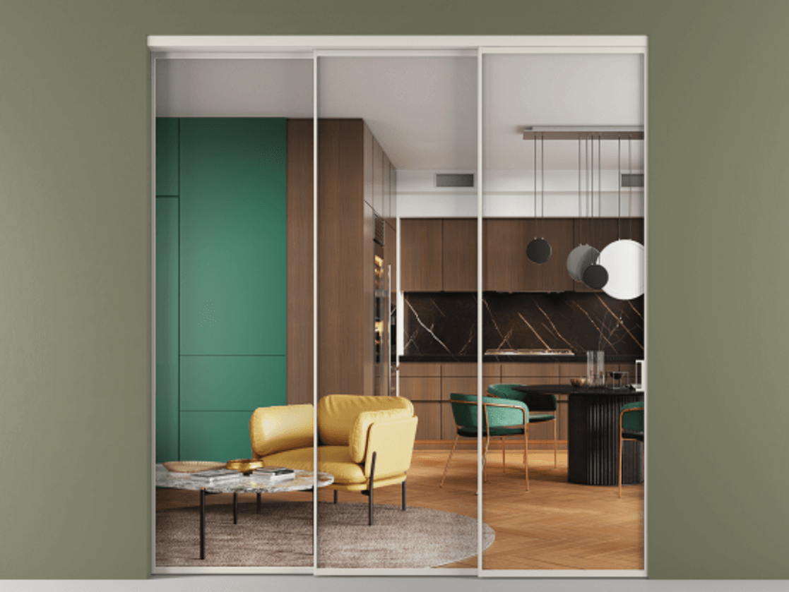 Перегородка Formato внутри проёма телескопик синхро-2 #VENDORCODE# #FURNISH# #GLASS# Цена #PRICE# #CURRENCY#  | Volhovec