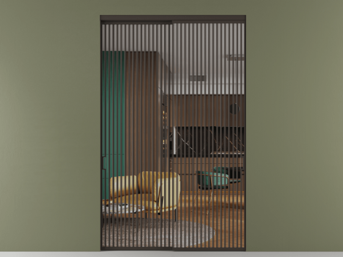 Перегородка Formato внутри проёма двустворчатая #VENDORCODE# #FURNISH# #GLASS# Цена #PRICE# #CURRENCY#  | Volhovec