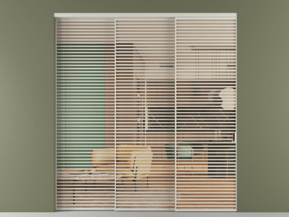 Алюминевая перегородка vn3_07_ Алюминий тёплый серый Прозрачное оранжевое стекло, триплекс, 6мм. Цвет Алюминий тёплый серый. Материал Алюминий в эмали. Коллекция Перегородка Formato внутри проёма телескопик синхро 2. Картинка.