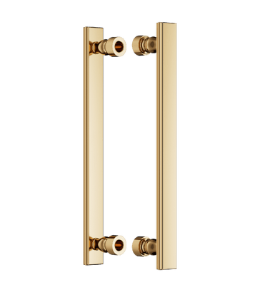 Ручки для дверей Ручка дверная Лукреция Пулл. Цвет Полированное золото PVD. Коллекция Лукреция Пулл. Картинка.