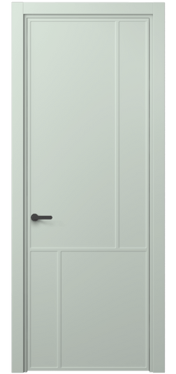 Дверь межкомнатная 8606 NCS S 1005-B80G. Цвет NCS NCS S 1005-B80G. Материал Гладкая эмаль. Коллекция Frame. Картинка.