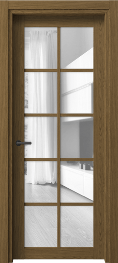 Дверь межкомнатная 2106 ТФД ПРОЗ. Цвет Торфяной дуб. Материал Ламинатин. Коллекция Neo. Картинка.