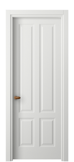 Дверь межкомнатная 8521 МССР. Цвет Матовый светло-серый. Материал Гладкая эмаль. Коллекция Esse. Картинка.