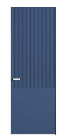 Дверь межкомнатная 8205 Отдалённо-синий RAL 5023. Цвет RAL Отдалённо-синий RAL 5023. Материал Гладкая эмаль. Коллекция Velvet. Картинка.