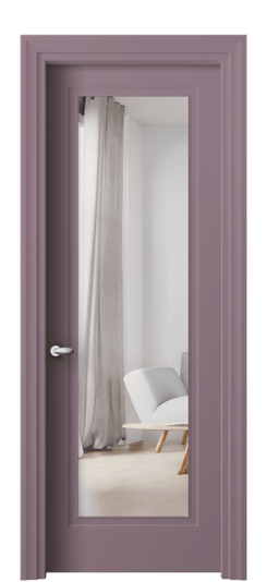 Дверь межкомнатная 8503 Пастельно-фиолетовый RAL 4009 ЗЕР. Цвет RAL Пастельно-фиолетовый RAL 4009. Материал Гладкая эмаль. Коллекция Esse. Картинка.