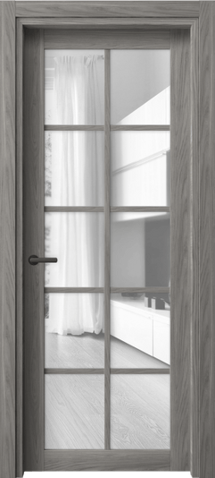 Дверь межкомнатная 2106 ИМЯ ПРОЗ. Цвет Имбирный ясень. Материал Ciplex ламинатин. Коллекция Neo. Картинка.