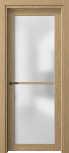 Дверь межкомнатная 2108 ЖМД САТ. Цвет Жемчужный дуб. Материал Ламинатин. Коллекция Нео. Картинка.