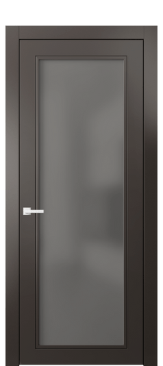 Межкомнатная дверь 8000 МАН СЕР САТ. Цвет Матовый антрацит. Материал Гладкая эмаль. Коллекция Neo Classic. Фото. Дверь межкомнатная 8000 МАН СЕР САТ. Цвет Матовый антрацит. Материал Гладкая эмаль. Коллекция Neo Classic. Картинка.