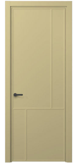 Дверь межкомнатная 8606 Слоновая кость RAL 1014. Цвет RAL Слоновая кость RAL 1014. Материал Гладкая эмаль. Коллекция Frame. Картинка.