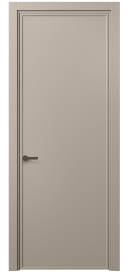 Дверь межкомнатная 8601 МБСК . Цвет Матовый бисквитный. Материал Гладкая эмаль. Коллекция Frame. Картинка.