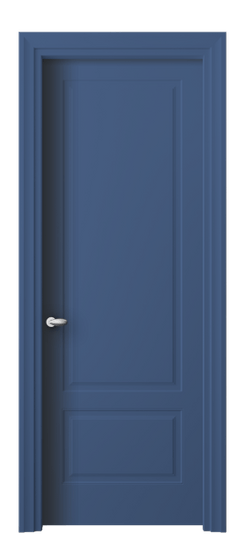 Дверь межкомнатная 8541 Отдалённо-синий RAL 5023. Цвет RAL Отдалённо-синий RAL 5023. Материал Гладкая эмаль. Коллекция Эссе. Картинка.