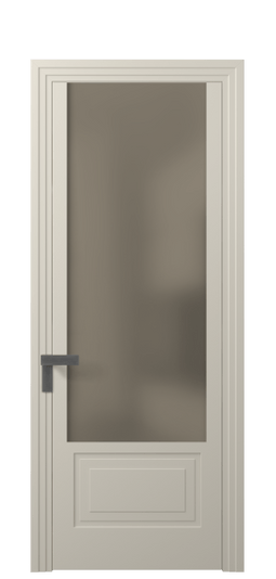 Межкомнатная дверь 8342 МБСР БР САТ. Цвет Матовый бежево-серый. Материал Гладкая эмаль. Коллекция Rocca. Фото. Дверь межкомнатная 8342 МБСР БР САТ. Цвет Матовый бежево-серый. Материал Гладкая эмаль. Коллекция Rocca. Картинка.