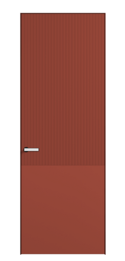 Дверь межкомнатная 8205 NCS S 3040-Y80R. Цвет NCS NCS S 3040-Y80R. Материал Гладкая эмаль. Коллекция Velvet. Картинка.