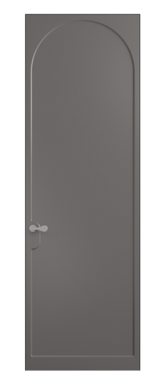 Межкомнатная дверь 7503 МКЛС. Цвет Матовый классический серый. Материал Гладкая эмаль. Коллекция Softform. Фото. Дверь межкомнатная 7503 МКЛС. Цвет Матовый классический серый. Материал Гладкая эмаль. Коллекция Softform. Картинка.