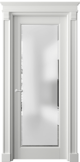 Дверь межкомнатная 6300 БССР САТ-Ф. Цвет Бук светло-серый. Материал Массив бука эмаль. Коллекция Toscana Rombo. Картинка.