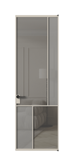 Межкомнатная дверь АЛПЛ041.21 АСБЖ Серый сатин матовое + Серый прозрачное. Цвет Алюминий светло-бежевый. Материал Алюминий в эмали. Коллекция Mosaic. Фото. Дверь межкомнатная АЛПЛ041.21 АСБЖ Серый сатин матовое + Серый прозрачное. Цвет Алюминий светло-бежевый. Материал Алюминий в эмали. Коллекция Mosaic. Картинка.