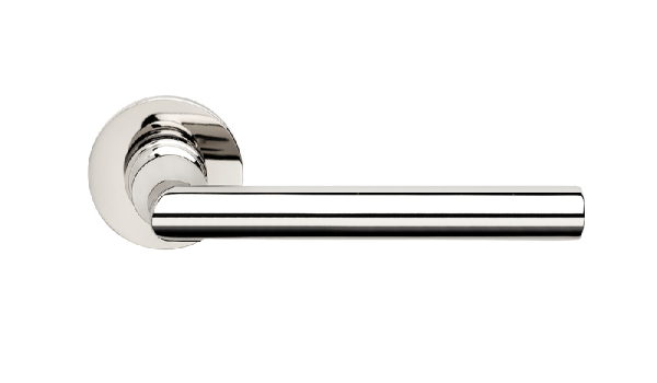 Ручки для дверей Ручка дверная Изабелла. Цвет Полированный хром. Коллекция Изабелла. Картинка.