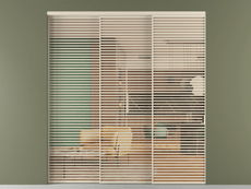 Перегородка Formato внутри проёма телескопик синхро 2