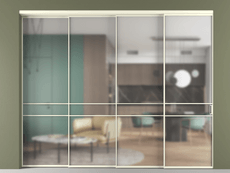 Перегородка Formato внутри проёма телескопик синхро 3