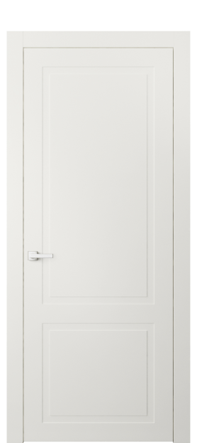 Дверь межкомнатная 8002 МЖМ. Цвет Матовый жемчужный. Материал Гладкая эмаль. Коллекция Neo Classic. Картинка.