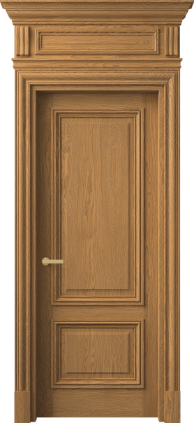 Дверь межкомнатная 7303 ДСЛ.М. Цвет Дуб солнечный матовый. Материал Массив дуба матовый. Коллекция Antique. Картинка.